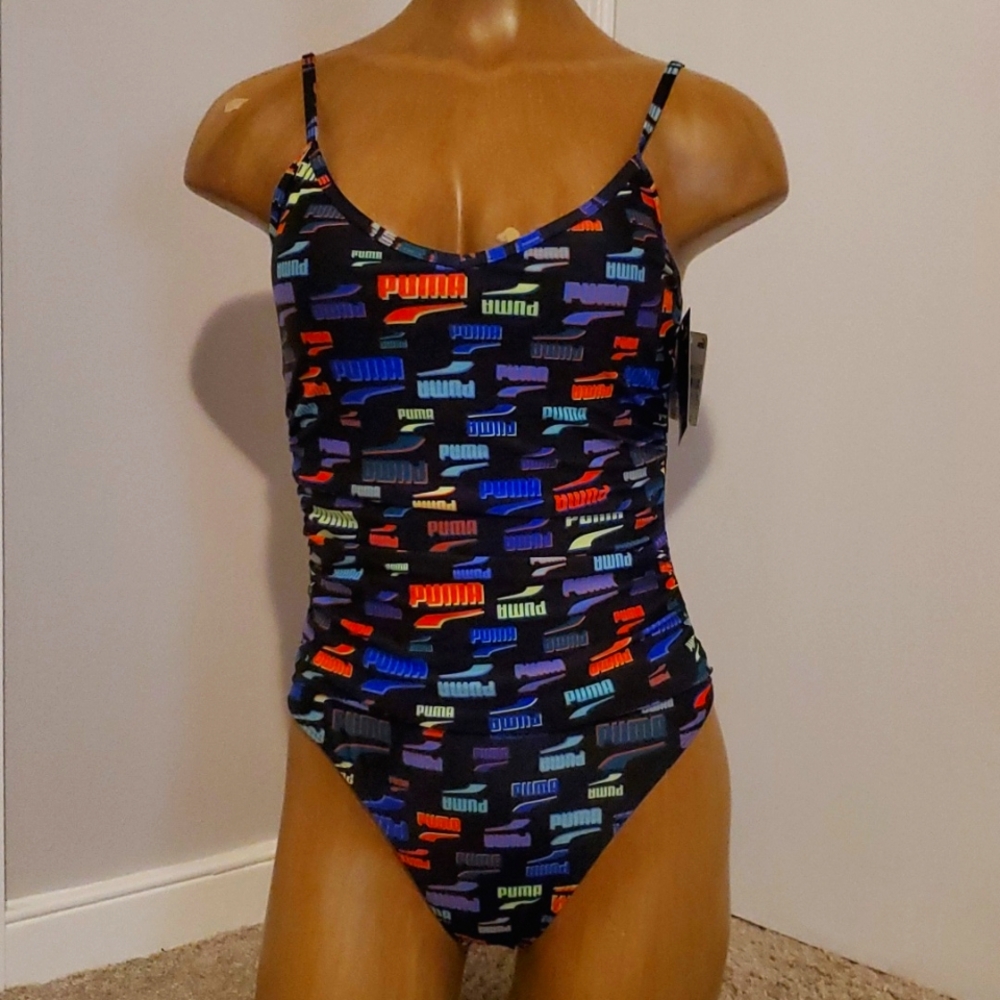 PUMA swim one piece multicolor